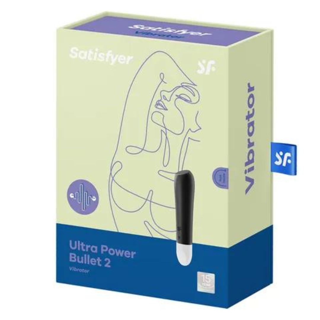 Satisfyer Ultra Power Bullet 2, Colour: Black