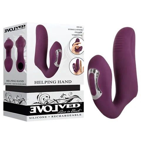 Evolved Helping Hand Dual Finger Vibrator