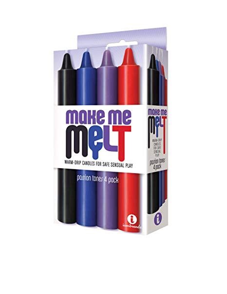 Make Me Melt Drip Candles, Colour: Passion