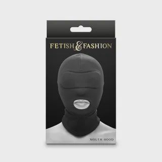Fetish &amp; Fantasy - Mouth Hood, Colour: Black