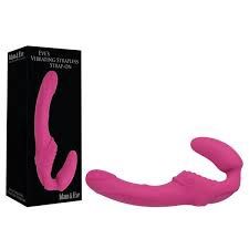 Adam &amp; Eve Eve&#39;s Vibrating Strapless Strap-On