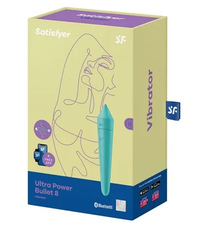 Satisfyer Ultra Power Bullet #8, Colour: Turquoise
