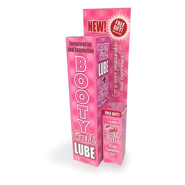 Booty Call Lube Duo Anal Lubricant &amp; Numbing Gel