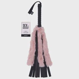 Sex &amp; Mischief Brat Faux Fur Flogger