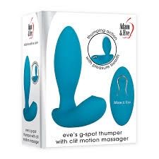 Adam &amp; Eve G-Spot Thumper with Clit Motion Massager