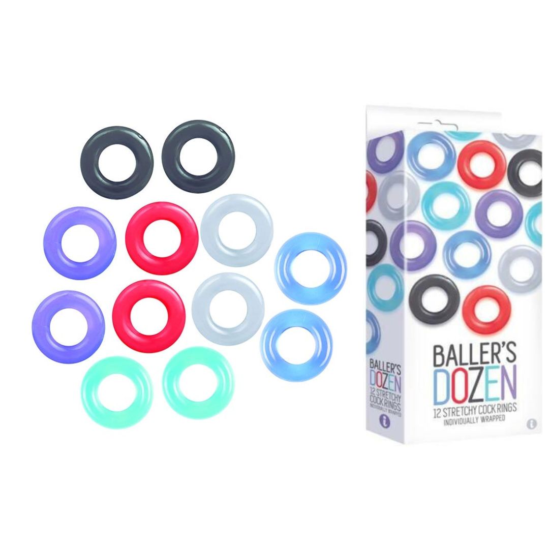 Baller&#39;s Dozen 12 x cock rings