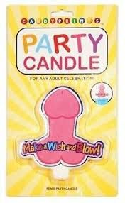 Make A Wish &amp; Blow Penis Candle