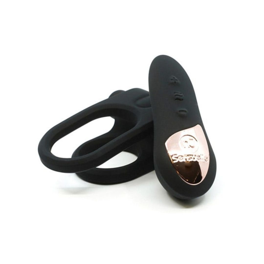 Nu Sensuelle Silicone Ring Remote XLR8, Colour: Black