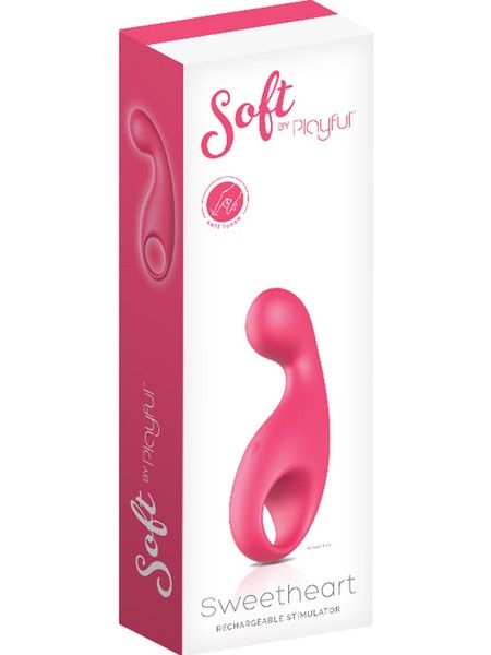 soft by playful sweetheart rechargeable stimulator