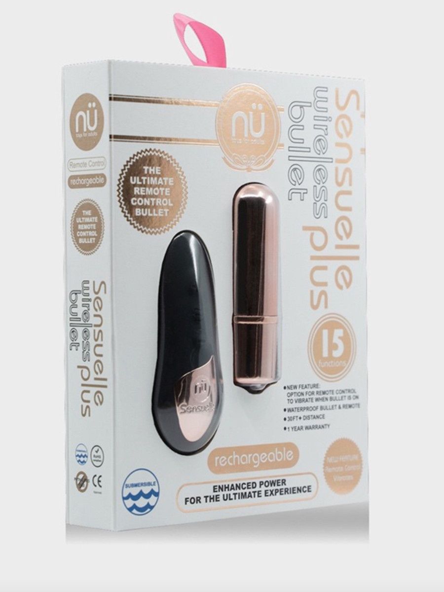 NU Sensuelle R/C Wireless Bullet Plus, Colour: Rose Gold