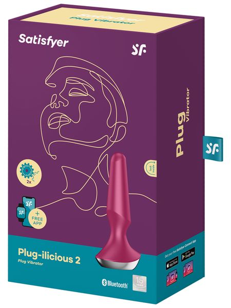 Satisfyer Plug-Ilicious 2 Incl. Bluetooth And App