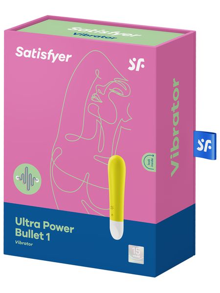 Satisfyer Ultra Power Bullet 1, Colour: Yellow