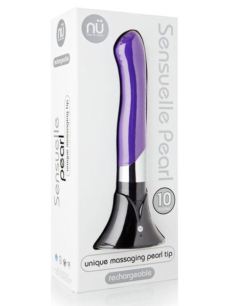 Pearl Massager Vibrator, Colour: Purple