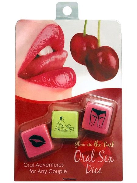 Glow in the Dark Oral Sex Dice