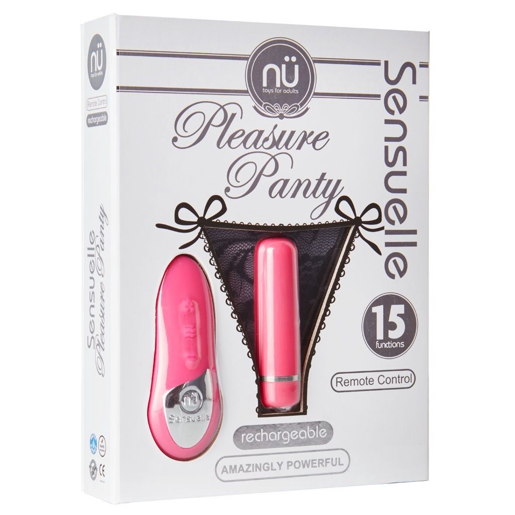Nu Sensuelle Pleasure Panty Remote Controlled, Colour: PINK