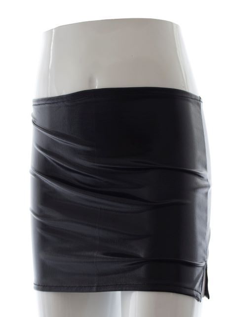 Wetlook Mini Skirt - size 8-12