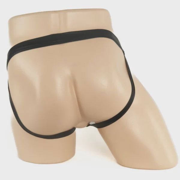 Men’s Wetlook Jock Strap, Size: SML