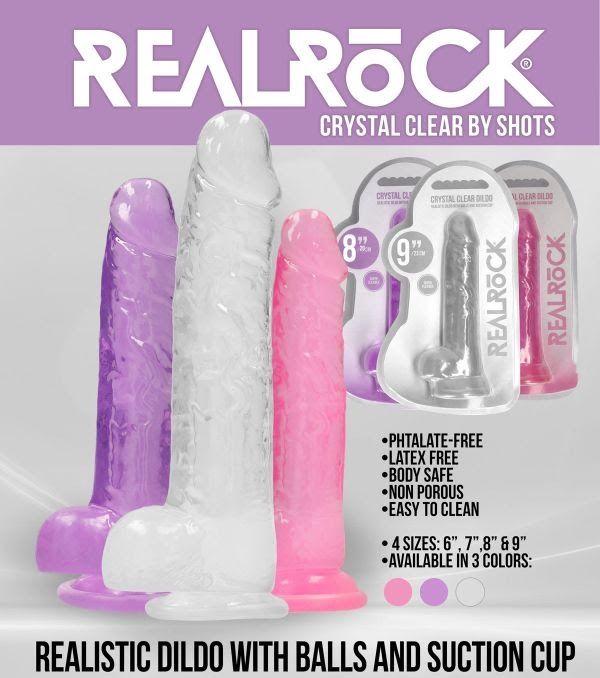 Realistic Dildo With Balls