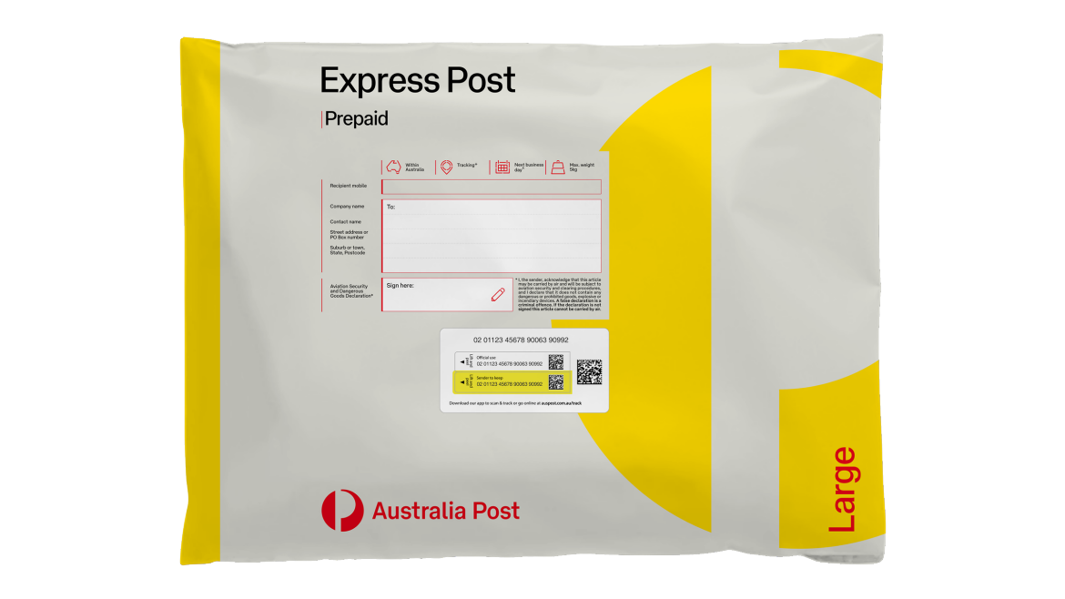 Express Postage (under 5 kg)