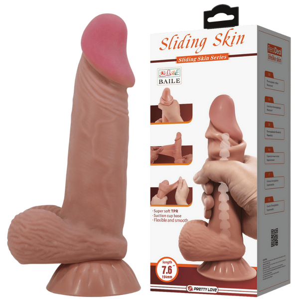 Sliding Skin Series (Tan), Size: 7.6&quot;
