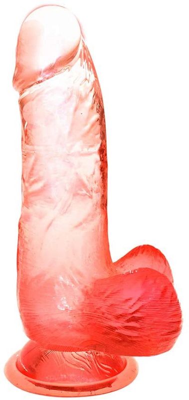Shades 6&#39;&#39; Jelly TPR Dong, Coral