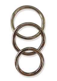 Seamless Metal O-Ring 3 Pack