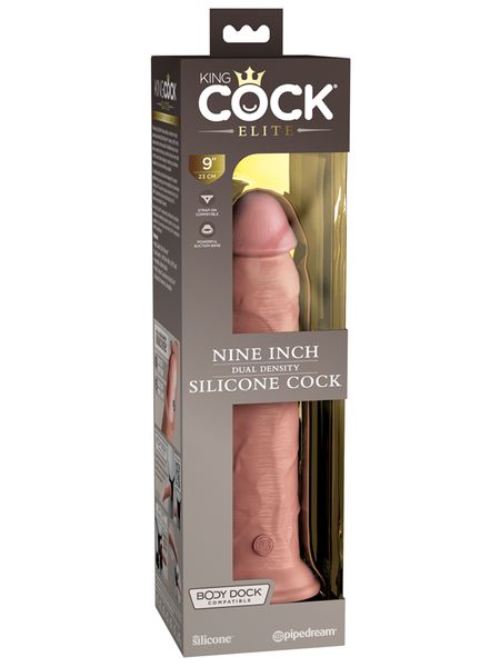 King Cock Elite Silicone Dual Density Cock