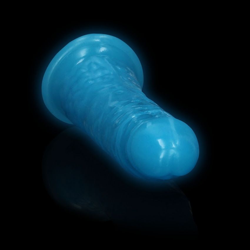 Slim Glow in the Dark Neon, Colour: Blue, Size: 6&quot;