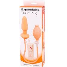 Expandable Vibrating Butt Plug