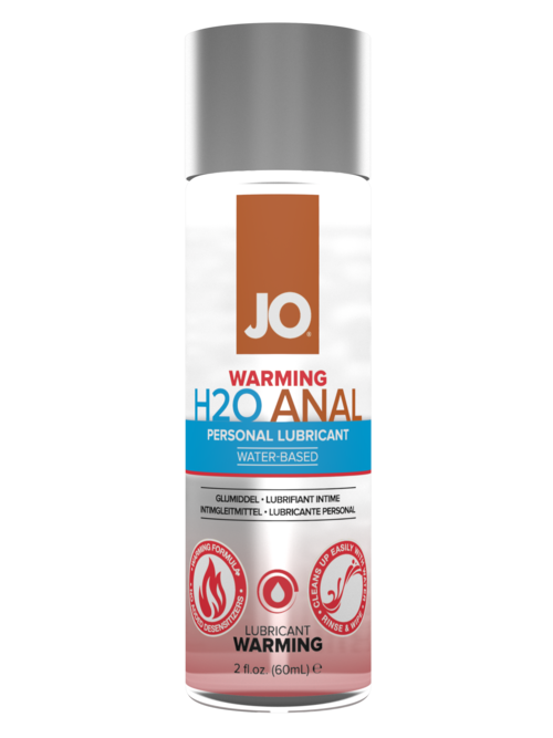 JO Anal H2O Warming, Size: 2oz