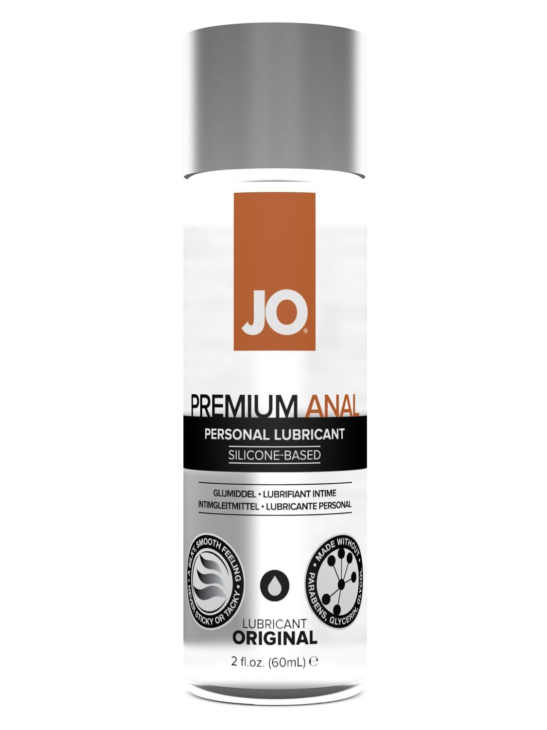 Jo Premium Anal Silicone Lubricant, Size: 2oz