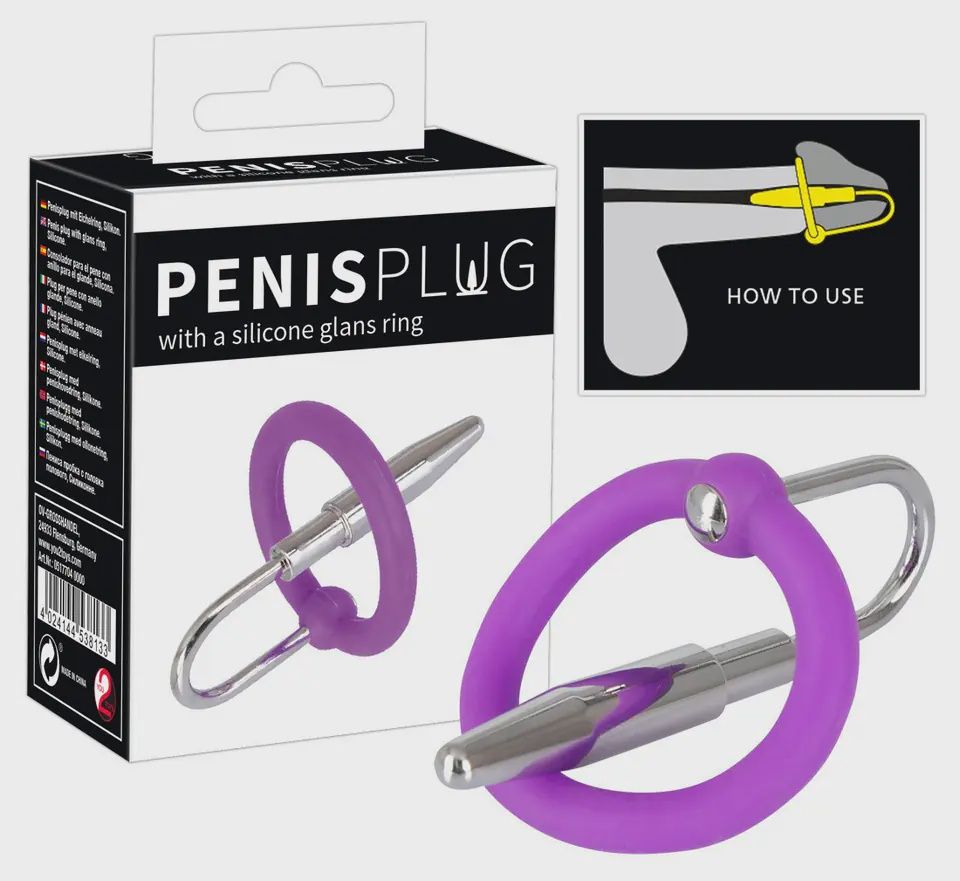 Penis Plug Glans Ring and Dilator