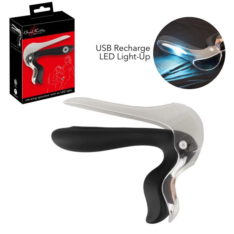 Bad Kitty – Vibrating Speculum With LED Light