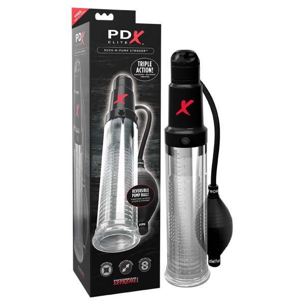 PDX ELITE Suck-N-Pump Stroker