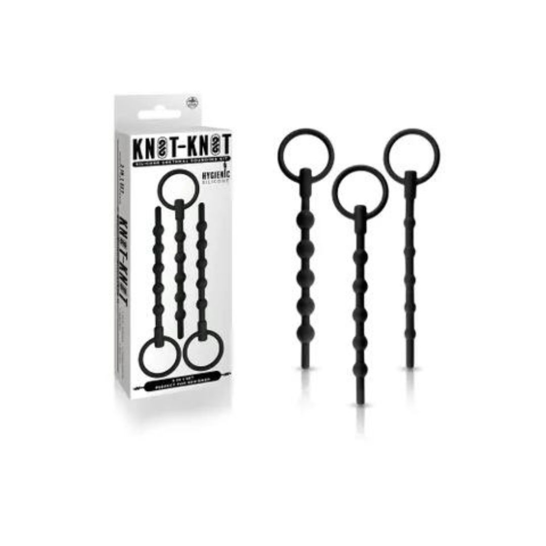 Knot Knot Black Urethral Sounding Kit