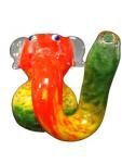 Glass Elephant Waterpipe Pourer 110mm