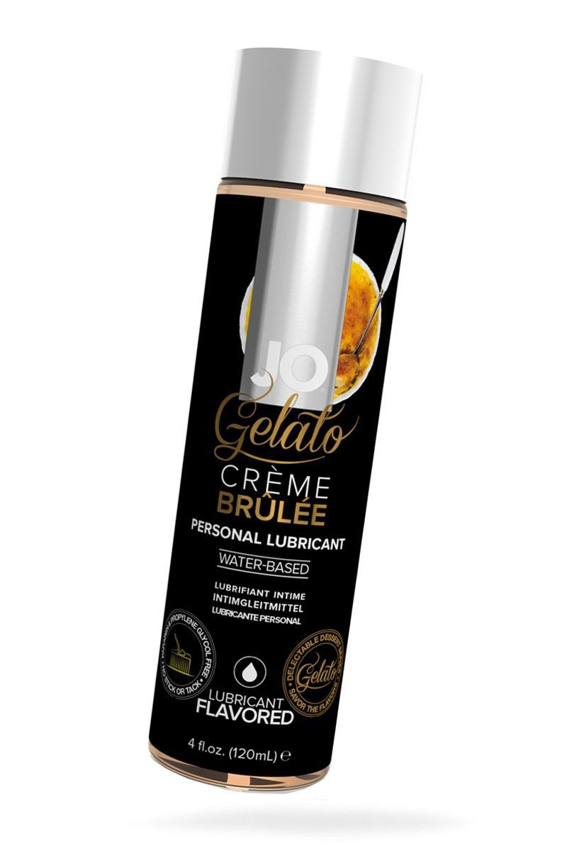 Jo Gelato Flavoured Lubricant, Flavour: Creme Brulee, Size: 1oz