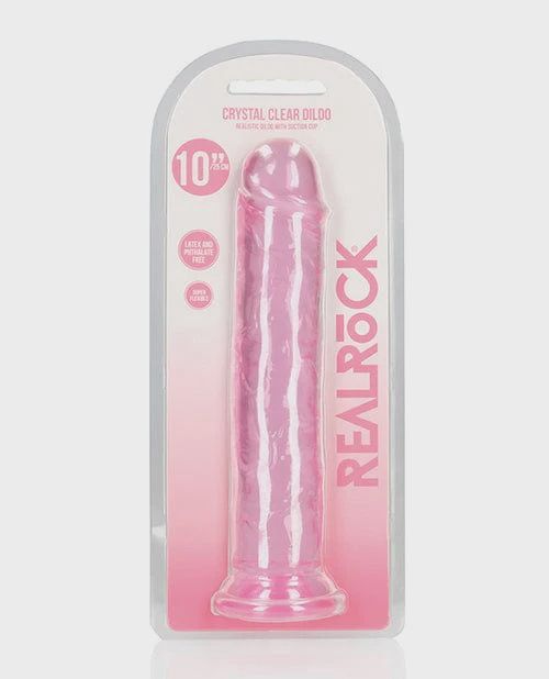 REALROCK 25 cm Straight Dildo - Pink
