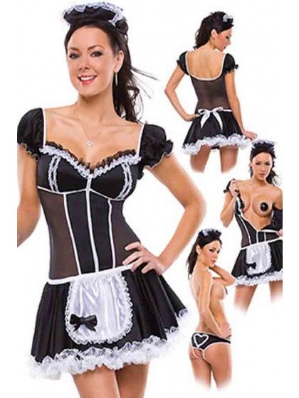 Strip Down Maid, Size: 8