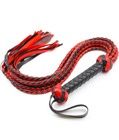 Braided Leather Whip