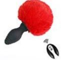 Vibrating Bunny Tail w Remote