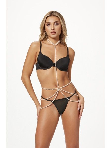Pearl Chain Choker &amp; Harness