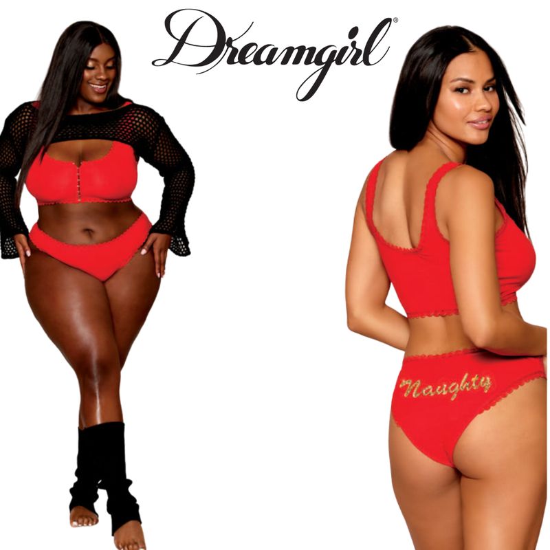 Christmas Sleepwear Naughty Set