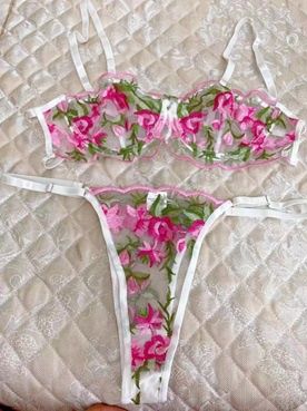 Floral Lace Set