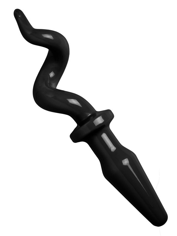 Squeal Pig Tail Anal Plug