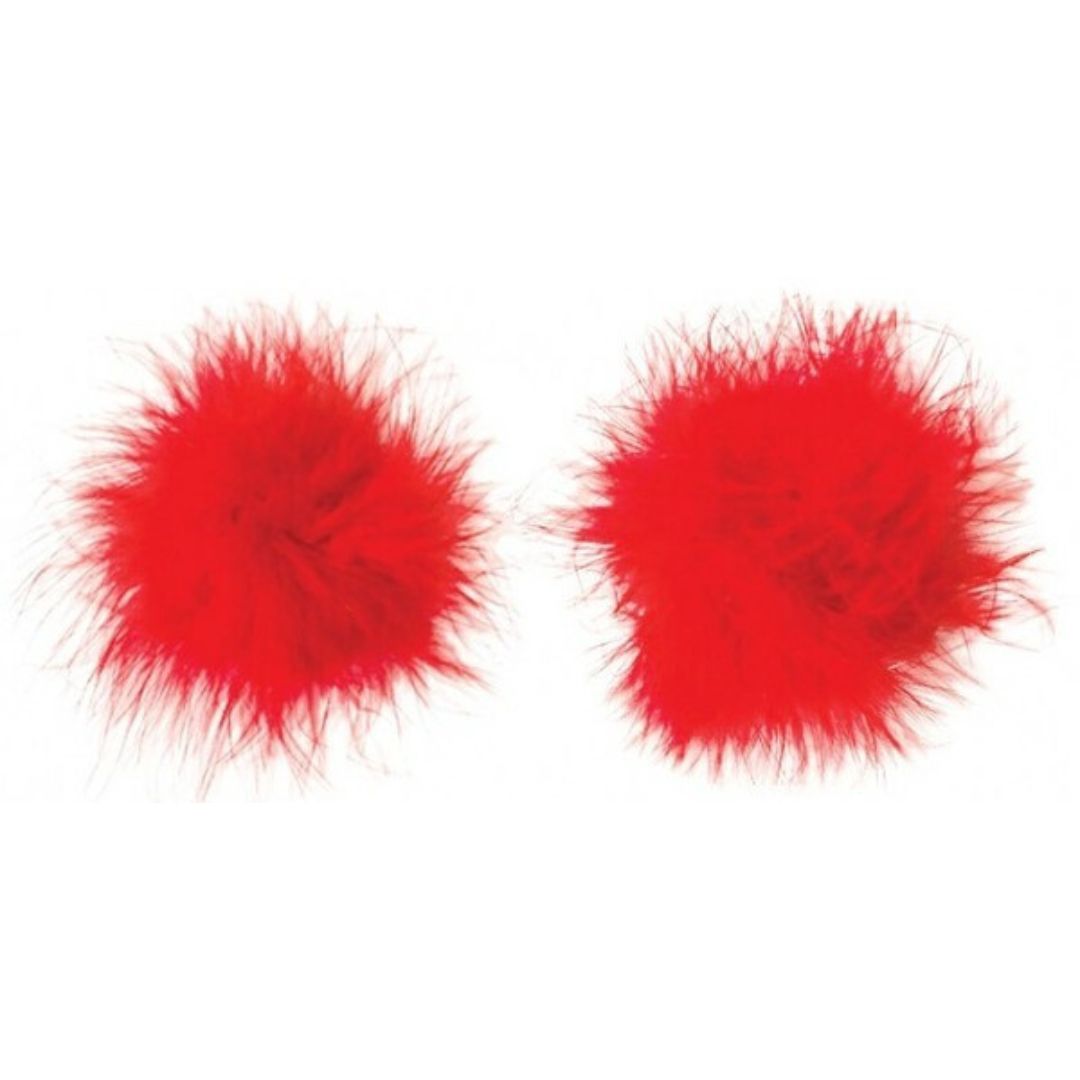Furball Nipplicious Pasties, Colour: Red