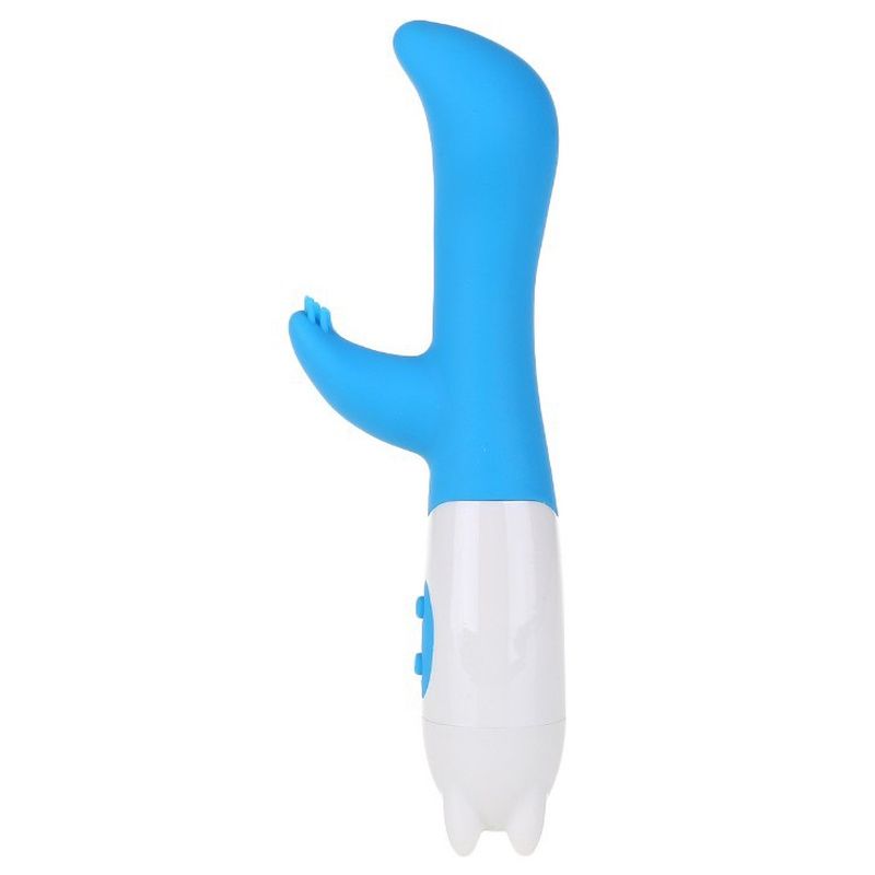 G-Spot Dual Vibrating Stick, Colour: Blue