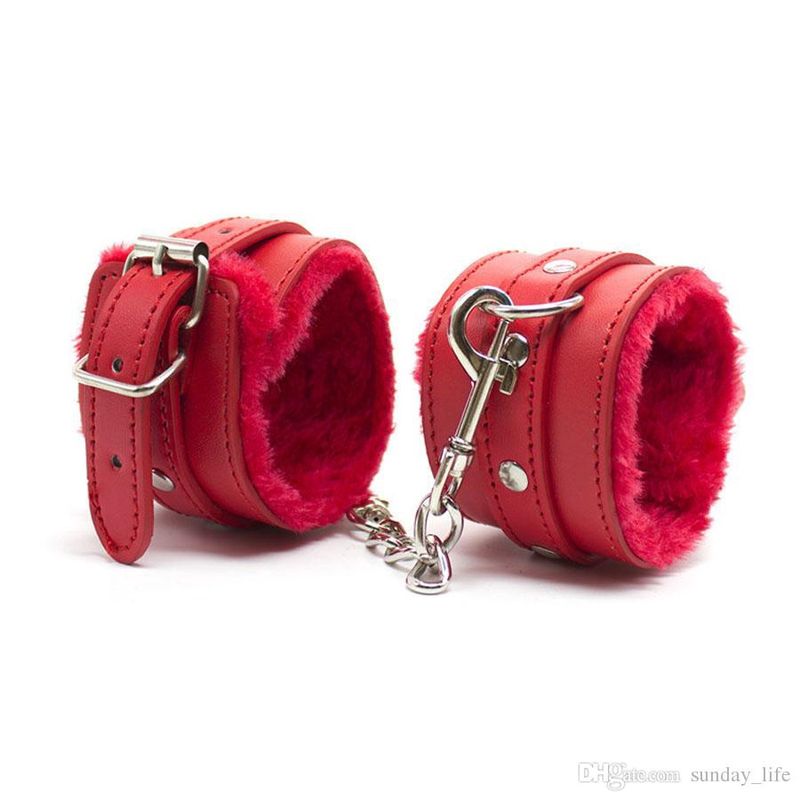 Fuzzy Wrist Cuffs