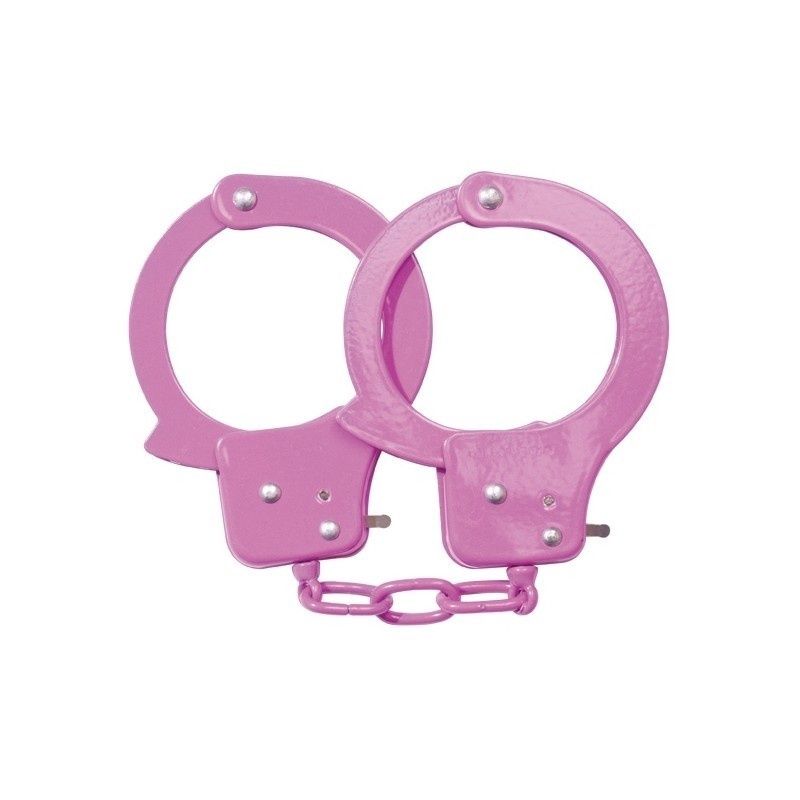Sex Extra - Metal Cuffs, Colour: Pink