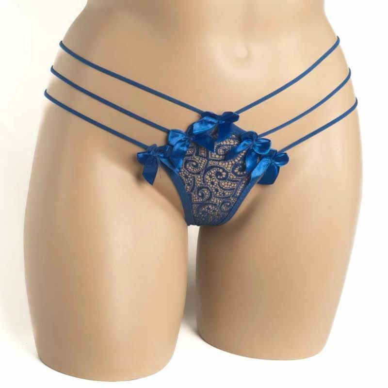 Floral Bow G String